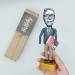 John Rawls figurine, American moral, legal, political philosopher - Unique philosophy gift!