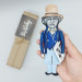 Richard Brautigan figurine, American novelist, poet Counterculture - Unique writer gift!