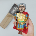 Roman emperor Trajan figurine - Ancient Roman history art