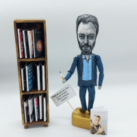 Christopher Hitchens figure