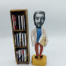 Julio Cortázar figurine, famous Argentine novelist, poet - Poetry lover gift! Literature art