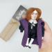 John Milton figurine, famous English poet, author poem Paradise Lost - Gift for poetry!