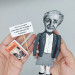 Melanie Klein figurine, famous  Austrian-British author, psychoanalyst - Psychoanalytic gift!