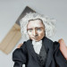 Laurence Sterne figurine, Anglican novelist, author The Life and Opinions of Tristram Shandy, Gentleman