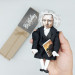 Laurence Sterne figurine, Anglican novelist, author The Life and Opinions of Tristram Shandy, Gentleman