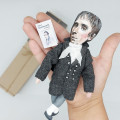 William Wordsworth figurine, famous English Romantic poet, author The Prelude - Bookish gift!