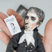 William Wordsworth figurine, famous English Romantic poet, author The Prelude - Bookish gift!