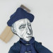 Francisco Suárez figurine, Spanish philosopher, theologian the School of Salamanca - Renaissance art