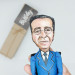Santiago Calatrava figurine, Spanish-Swiss architect, engineer, sculptor, painter - Gift for architect!
