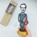 Marshall McLuhan figurine, famous Canadian philosopher, Intellectual Gift for Thinkers and Writers