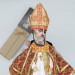 Saint Isidore of Seville figurine, author Etymologies - Medieval Scholar art