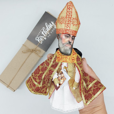 St. Isidore of Seville figurine
