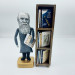 Charles Darwin English naturalist, geologist and biologist, atheist figurine