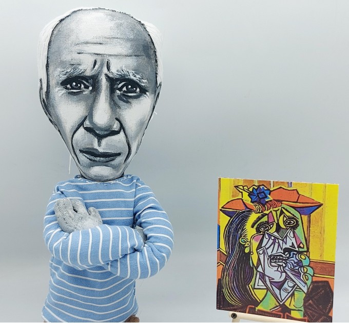 Pablo Picasso doll