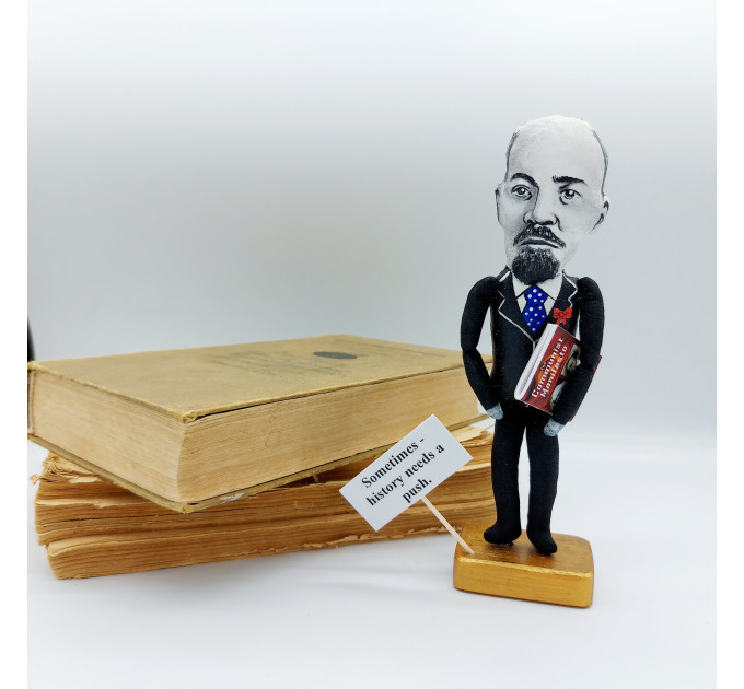 Vladimir Lenin figure - Philosophy Gift - Historical doll