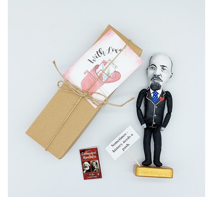 Vladimir Lenin figure - Philosophy Gift - Historical doll