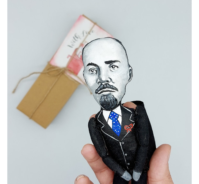 Vladimir Lenin figure - Philosophy Gift - Historical doll