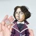 Oscar Wilde doll, Famous poet, writer, author  - Literary Gift Readers 