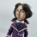 Oscar Wilde doll, Famous poet, writer, author  - Literary Gift Readers 