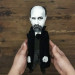 Taras Shevchenko - Kobzar, Ukrainian poet, writer doll - Literary gift! 