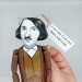 Nikolai Gogol writer figure, Literature gift! Collectible doll