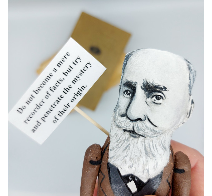 Ivan Pavlov famous physiologist figurine - Science teacher gift!