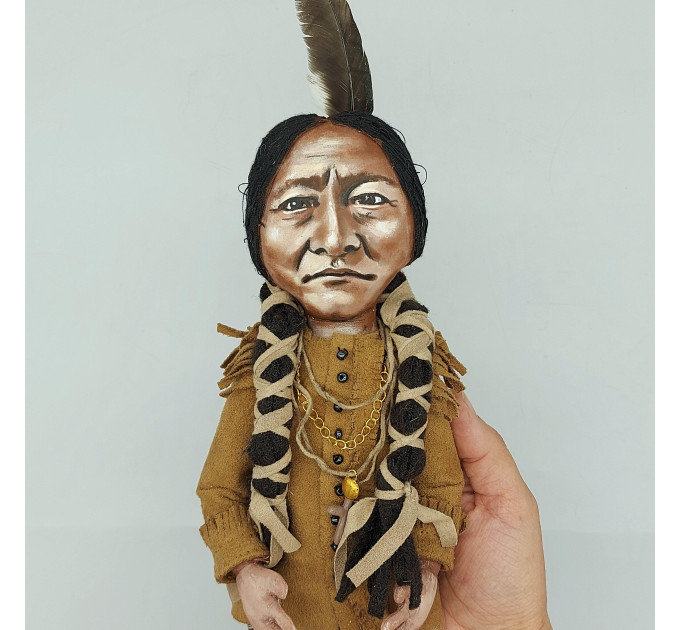 Sitting Bull historical doll