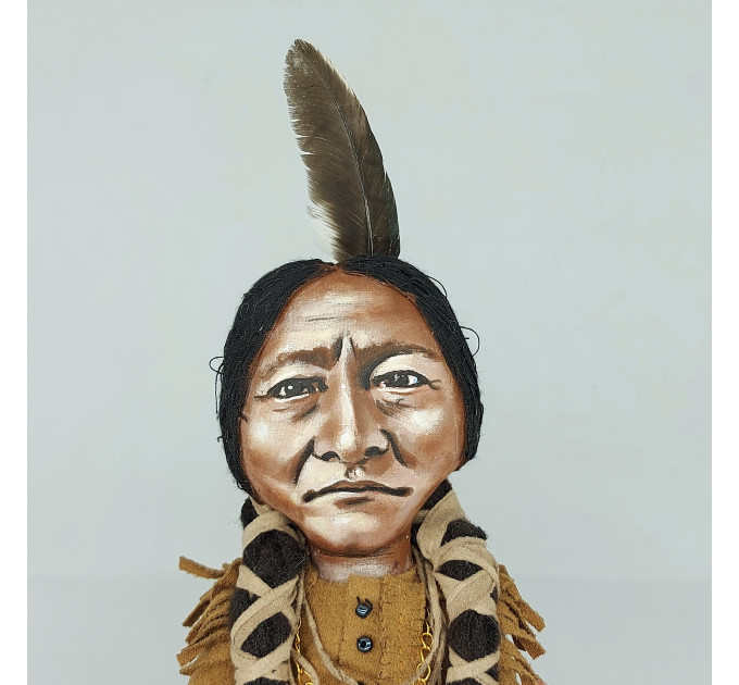 Sitting Bull historical doll