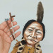 Sitting Bull historical doll