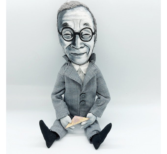 Ieoh Ming Pei famous architect doll