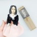 George Sand figurine, Bookworm gift! Collectible doll 