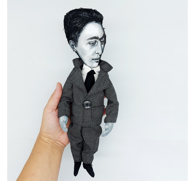 Raymond Radiguet famous French novelist and poet, Collectible doll