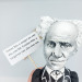 Arthur Schopenhauer German philosopher - Pessimist gift! Philosophy art