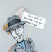 Leonard Cohen poet, novelist, singer figurine, Reader gifts!