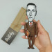 Lovecraft figurine, writer author Cthulhu - Gifts for Readers & Writers -  book shelf decor