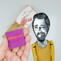 Stephen Sondheim composer figure - Broadway musical gift, theater lovers