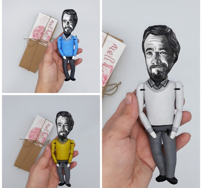 Stephen Sondheim composer figure - Broadway musical gift, theater lovers