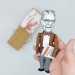 Aaron Beck psychiatrist figure, Psychology gift - Collectible doll