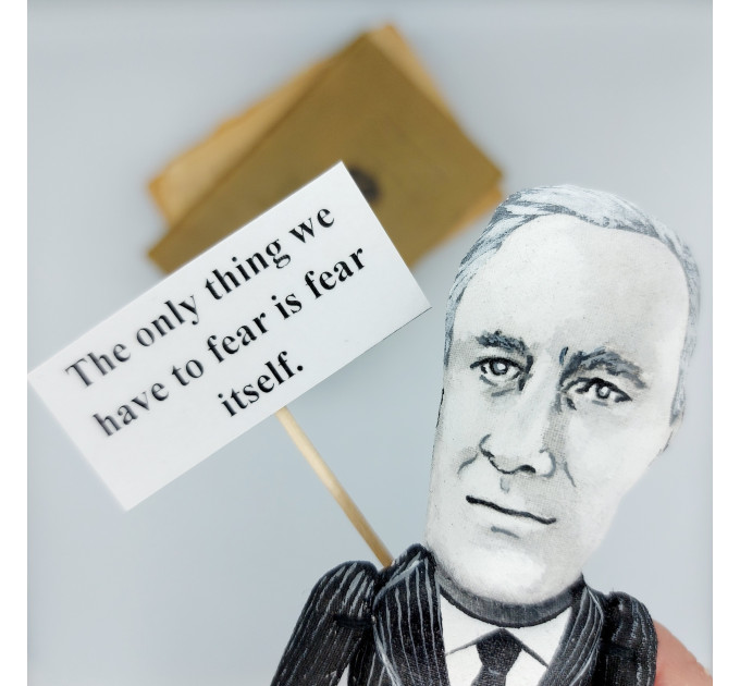 Franklin Delano Roosevelt 32nd President of the United States figure