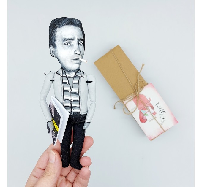 Jack Kerouac figurine, American novelist - Literary gift!