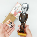 Bertrand Russell philosopher figurine