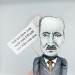 Martin Heidegger philosopher figure, Philosophy Professor Gift - Collectible doll 