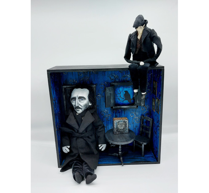 Edgar Allan Poe diorama