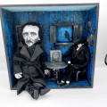 Edgar Allan Poe diorama