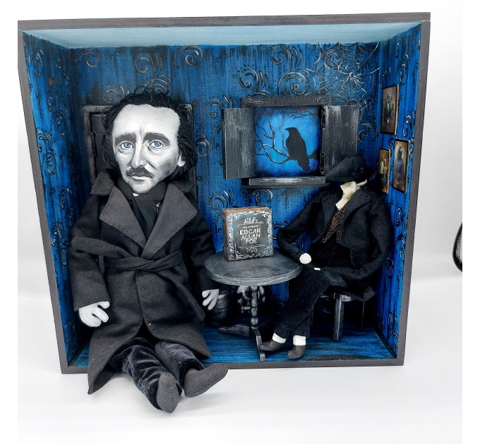 Edgar Allan Poe diorama