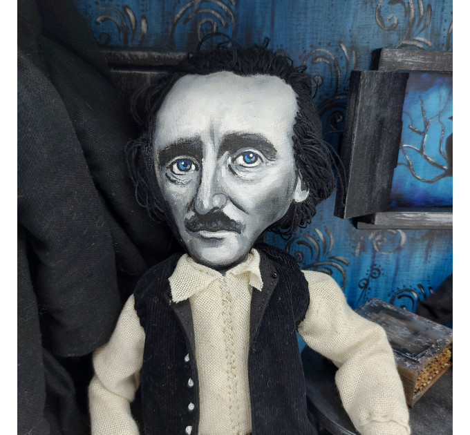 Edgar Allan Poe diorama
