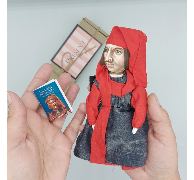 Lorenzo de' Medici Italian statesman, enthusiastic patron of Renaissance culture in Italy - History teacher gift!