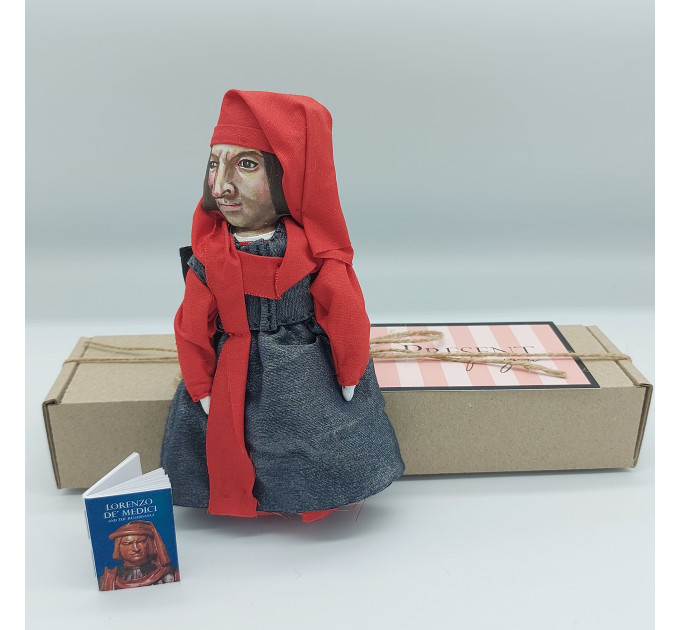 Lorenzo de' Medici Italian statesman, enthusiastic patron of Renaissance culture in Italy - History teacher gift!