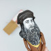 Leonardo da Vinci figurine, famous Italian artist Renaissance, Art Teacher gift!