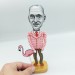 John Waters handmade figure, famous American filmmaker, actor, writer 